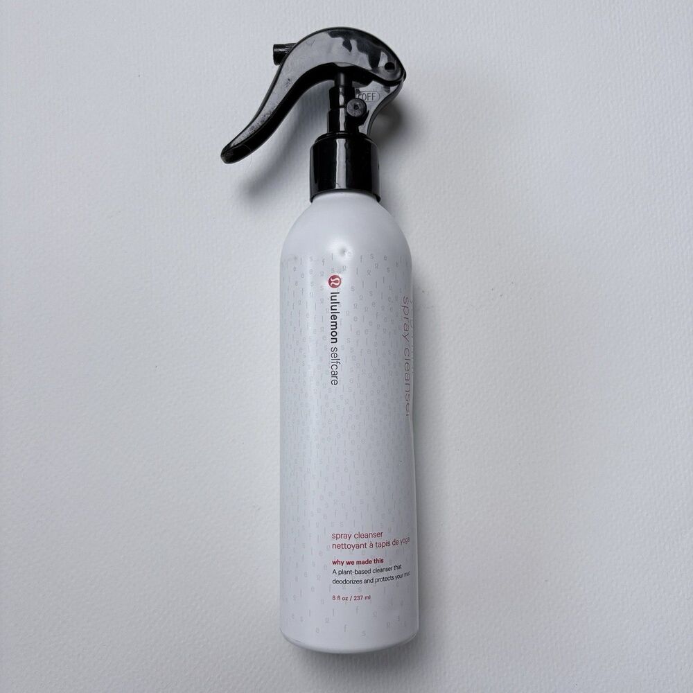 Lululemon Yoga Mat Spray Cleanser Deodorizes and Protects - 2/3 Full